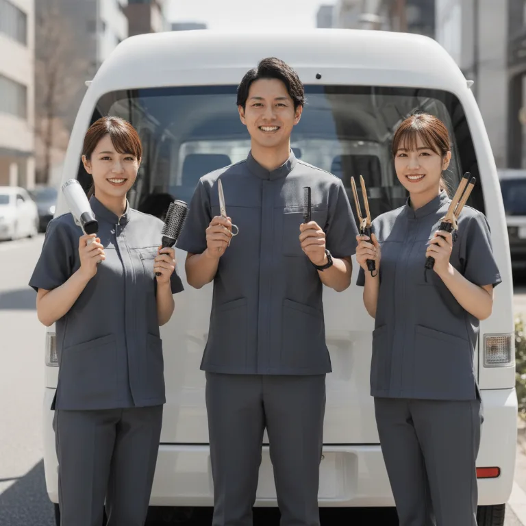 高級美容室 のチーム: 下戸田
